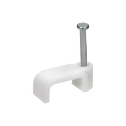 UCHWYT KABLOWY  PŁASKI NA KABEL YDY P 3 x 2,5 MM2, 14x6 MM (100SZT)