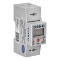 1-FAZOWY LICZNIK ZUŻYCIA ENERGII ELEKTRYCZNEJ, 80A, MID, RS485, DODATKOWY WSKAŹNIK, WYJŚCIE IM PULSOWE,  PRZYCISK RESET, 2 MODUŁY,