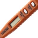 ELEKTRONICZNY PRÓBNIK NA PIĘCIA 5W1, POMARAŃCZOWY ELEKTRONICZNY PRÓBNIK NA PIĘCIA 5W1, POMARAŃCZOWY