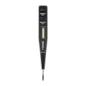 ELEKTRONICZNY  PRÓBNIK NA PIĘCIA 5W1, TEST OBECNOŚCI,  POMIAR, INDUKCJA, CIĄGŁOŚĆ,  POLARYZACJA DC, CZARNY