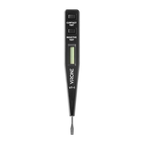 ELEKTRONICZNY PRÓBNIK NA PIĘCIA 5W1, TEST OBECNOŚCI, POMIAR, INDUKCJA, CIĄGŁOŚĆ, POLARYZACJA DC, CZARNY ELEKTRONICZNY PRÓBNIK NA PIĘCIA 5W1, TEST OBECNOŚCI, POMIAR, INDUKCJA, CIĄGŁOŚĆ, POLARYZACJA DC, CZARNY