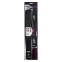 LISTWA  PRZECIW PRZE PIĘCIOWA, 8 GNIAZD 2P+Z (SCHUKO), KABEL 3x1,5MM2, 3M, Z WYŁĄCZNIKIEM  PODŚWIETLANYM DWUTOROWYM. 16A/230 VAC, OC