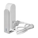 LISTWA ZASILAJĄCA BIURKOWA TY PU SCHUKO Z ŁADOWARKĄ USB I S PRĘŻYNOWYM ZACISKIEM MOCUJĄCYM