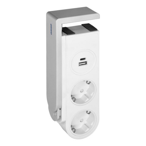 LISTWA ZASILAJĄCA BIURKOWA TY PU SCHUKO Z ŁADOWARKĄ USB I S PRĘŻYNOWYM ZACISKIEM MOCUJĄCYM LISTWA ZASILAJĄCA BIURKOWA TY PU SCHUKO Z ŁADOWARKĄ USB I S PRĘŻYNOWYM ZACISKIEM MOCUJĄCYM