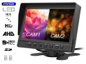 MONITOR SAMOCHODOWY LCD 7CALI AHD 4 PIN Z FUNKCJĄ REJESTRATORA 12V 24V