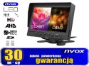MONITOR SAMOCHODOWY LCD 7CALI AHD 4 PIN Z FUNKCJĄ REJESTRATORA 12V 24V