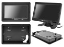 MONITOR SAMOCHODOWY LCD 7CALI KAMERA Z DIODAMI IR I CZUJNIKAMI  PARKOWANIA