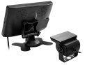 MONITOR SAMOCHODOWY LCD 7CALI Z OBSŁUGĄ DO 2 KAMER I CZUJNIKAMI  PARKOWANIA