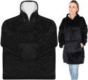 BLUZA XXL - KOC CZARNY