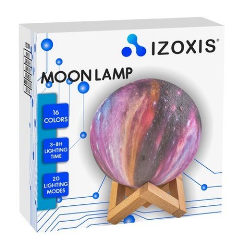 LAM PKA NOCNA KSIĘŻYC 15CM 16 KOLORÓW LAM PKA NOCNA KSIĘŻYC 15CM 16 KOLORÓW