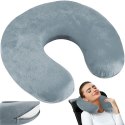 PODUSZKA  PODRÓŻNA SZARA P7973