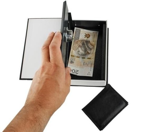 SEJF- KASETKA UKRYTA W KSIĄŻCE 18CMx11,5CM SEJF- KASETKA UKRYTA W KSIĄŻCE 18CMx11,5CM