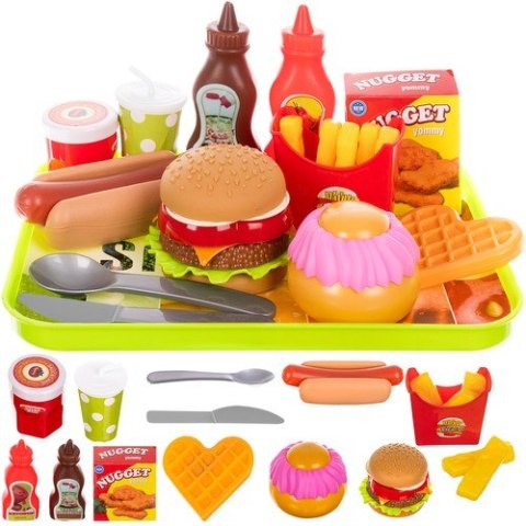 FAST FOOD ZESTAW ZABAWKOWY FAST FOOD ZESTAW ZABAWKOWY