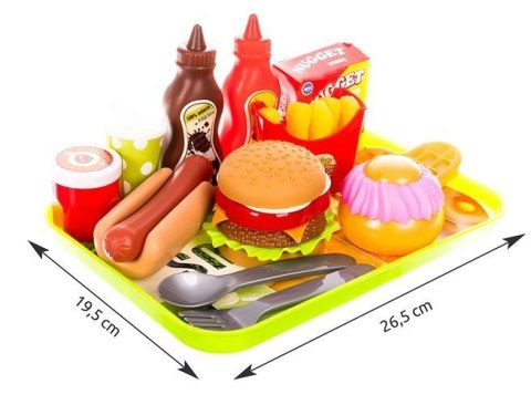 FAST FOOD ZESTAW ZABAWKOWY FAST FOOD ZESTAW ZABAWKOWY