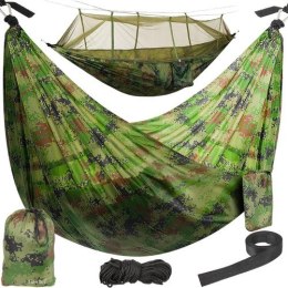 HAMAK TURYSTYCZNY SANTIAGO ARMY 260x140CM NET