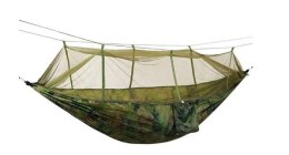 HAMAK TURYSTYCZNY SANTIAGO ARMY 260x140CM NET