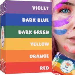 KOLOROWY  PROSZEK HOLI- ZESTAW 6x100G