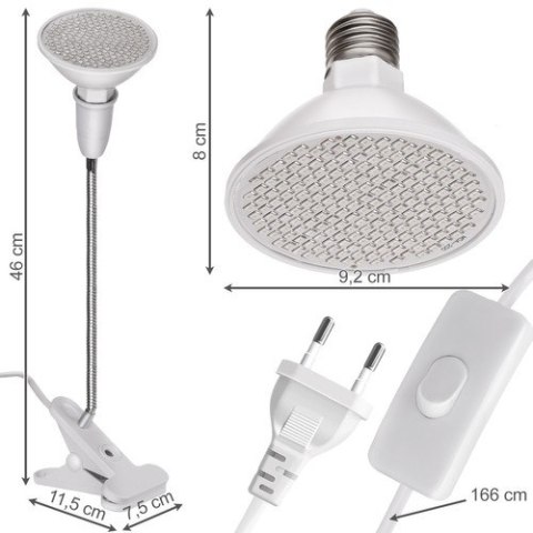 LAM PA 200 LED DO WZROSTU U PRAWY ROŚLIN LAM PA 200 LED DO WZROSTU U PRAWY ROŚLIN
