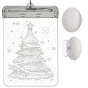 WITRAŻ LED 3D- CHOINKA