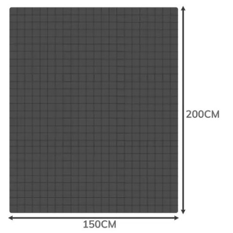 KOŁDRA OBCIĄŻENIOWA 200x150CM 6KG RUHHY 19533 KOŁDRA OBCIĄŻENIOWA 200x150CM 6KG RUHHY 19533