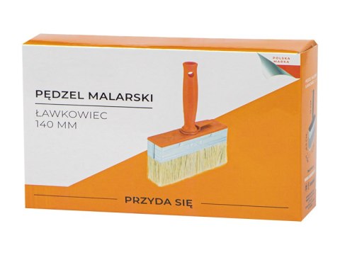 67-065# PĘDZEL MALARSKI ŁAWKOWIEC 140MM 67-065# PĘDZEL MALARSKI ŁAWKOWIEC 140MM