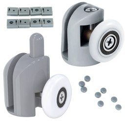 AG527E ROLKI DO KABINY  PRYSZNICOWEJ 8 SZT