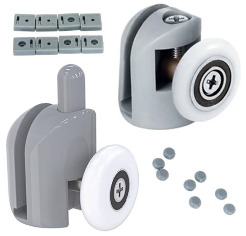 AG527E ROLKI DO KABINY PRYSZNICOWEJ 8 SZT AG527E ROLKI DO KABINY PRYSZNICOWEJ 8 SZT