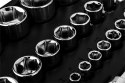 KLUCZE NASADOWE 1/4", 1/2", ZESTAW 110 SZT., CRV