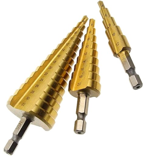 NZ16 WIERTŁA STOŻKOWE ZEST. 4-32MM NZ16 WIERTŁA STOŻKOWE ZEST. 4-32MM