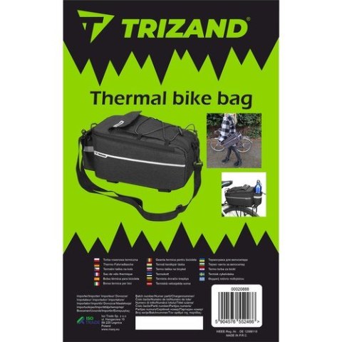 TORBA ROWEROWA TERMICZNA TRIZAND 20888 TORBA ROWEROWA TERMICZNA TRIZAND 20888