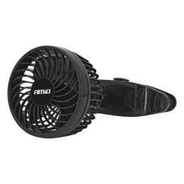 WIATRAK SAMOCHODOWY WENTYLATOR Z KLI PSEM 24V AMIO-03006