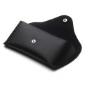 ETUI ELEGANCKIE NA OKULARY NA ZATRZASK CZERŃ KARBON ET10