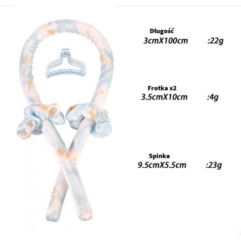 LOKÓWKA DO KRĘCENIA WŁOSÓW LOKÓW WAŁEK PAPILOTY W PUDEŁKU O512WZ1