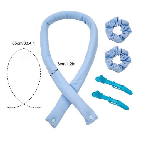 LOKÓWKA DO KRĘCENIA WŁOSÓW LOKÓW WAŁEK PAPILOTY W PUDEŁKU ŻÓŁTY O460ZO