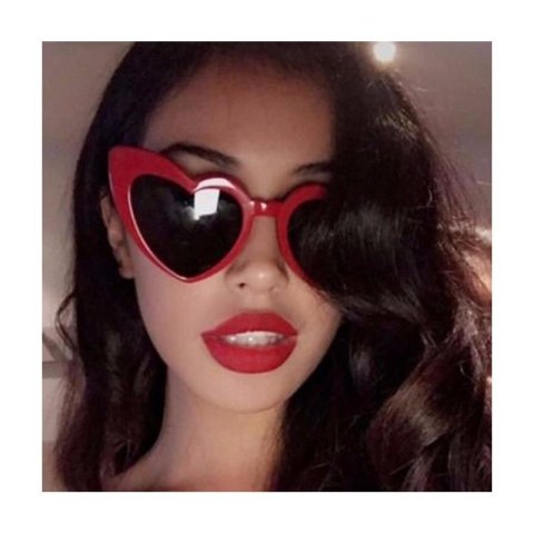 OKULARY PRZECIWSŁONECZNE HEART RED OK272WZ4