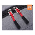 PLECAK SPORTOWY USB SZARY PL150WZ2