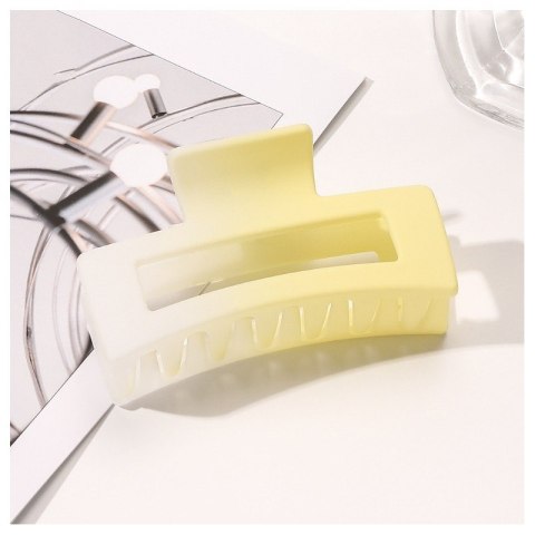 SPINKA DO WŁOSÓW KLAMRA XL OMBRE ŻÓŁTA 8,5 CM SP147ZO
