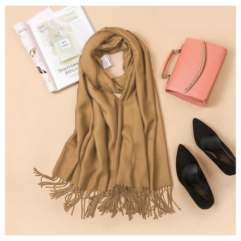 SZAL Z FRĘDZLAMI, CHUSTA RUDY SZA40RUD