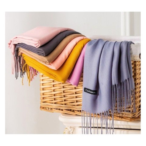 SZAL Z FRĘDZLAMI, CHUSTA SZARY SZA40SZA