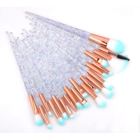 ZESTAW 20 SZT PĘDZLI DO MAKIJAŻU PZ43