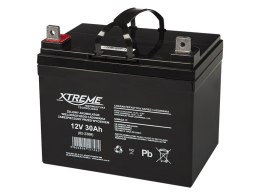 82-236# AKUMULATOR ŻELOWY 12V 30AH xTREME 182x195x130_6