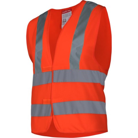 KAMIZELKA OSTRZEGAWCZA 4 PASY, POMARAŃCZOWA, "3xL", CE,LAHTI KAMIZELKA OSTRZEGAWCZA 4 PASY, POMARAŃCZOWA, "3xL", CE,LAHTI