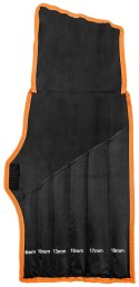 KLUCZE OCZKOWE Z GRZECHOTKĄ, DŁUGIE, ZESTAW 6 SZT., 8 - 19 MM, MIĘKKIE ETUI