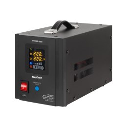 ZASILACZ AWARYJNY REBEL POWER-1000 -  PRZETWORNICA Z CZYSTYM  PRZEBIEGIEM SINUSOIDALNYM I FUNKCJĄ ŁADOWANIA 12V 230V 1000VA/700W