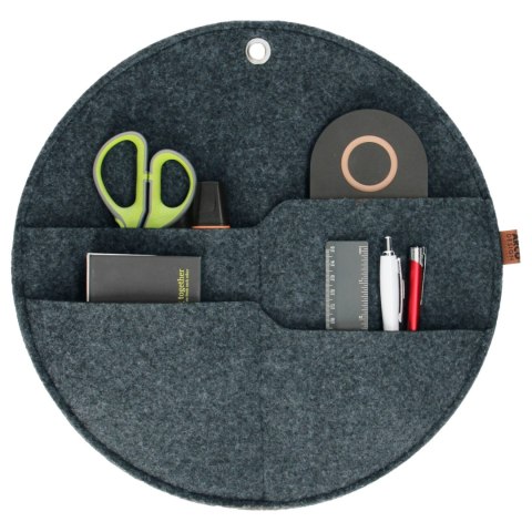 BERTONI EE ORGANIZER NA ŚCIANĘ KÓŁKO Z KIESZENIAMI ANTRACYT XL BERTONI EE ORGANIZER NA ŚCIANĘ KÓŁKO Z KIESZENIAMI ANTRACYT XL