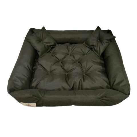 LEGOWISKO PRESTIGE DLA PSA, KOTA 100x80 / 115x95 CZARNE LEGOWISKO PRESTIGE DLA PSA, KOTA 100x80 / 115x95 CZARNE