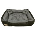 LEGOWISKO PRESTIGE DLA  PSA, KOTA 115x90 / 130x105CM SZARO-CZARNE