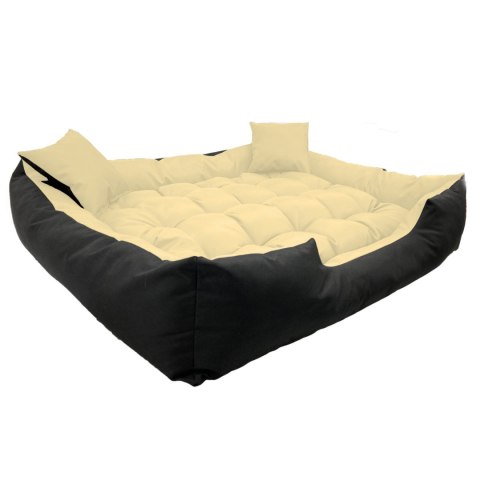 LEGOWISKO DLA PSA ECCO 115x90 / 130x105 CM BEŻOWE LEGOWISKO DLA PSA ECCO 115x90 / 130x105 CM BEŻOWE