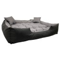 LEGOWISKO DLA  PSA ECCO 60x50 / 75x65 CM SZARO-CZARNE