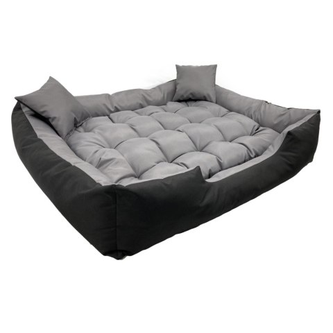 LEGOWISKO DLA PSA ECCO 60x50 / 75x65 CM SZARO-CZARNE LEGOWISKO DLA PSA ECCO 60x50 / 75x65 CM SZARO-CZARNE